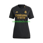 Camisolas de futebol Real Madrid Mulher Equipamento 3ª 2023/24 Manga Curta